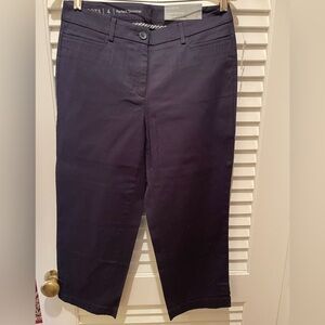 Talbots Navy Perfect Skimmer Pants